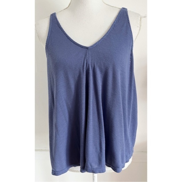 Intimately Free People • Long Beach Periwinkle Tank Top - Picture 3 of 7